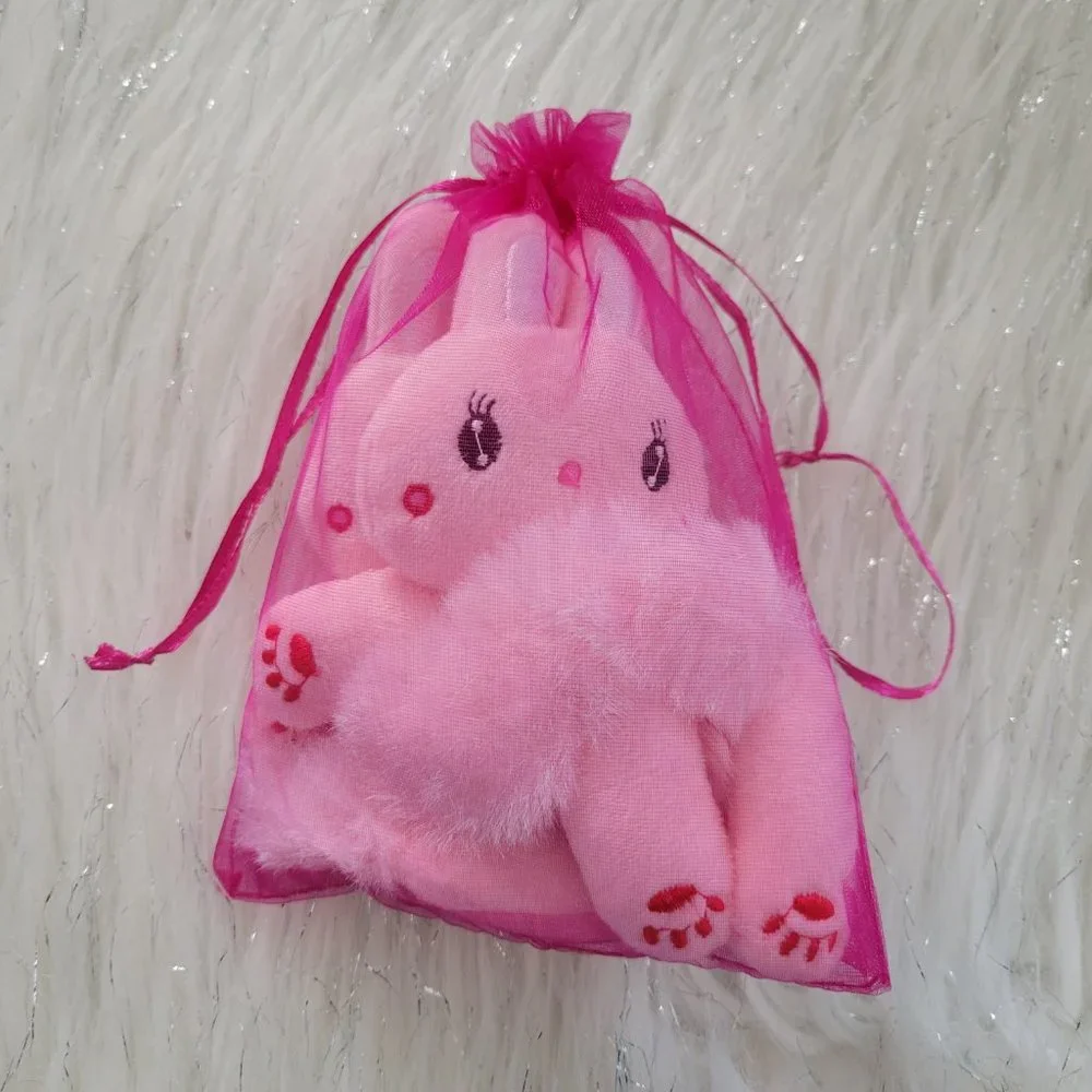 Set of 2 Plush Bunny Scrunchies